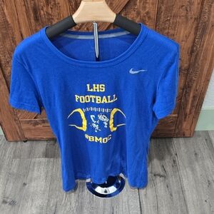 Nike Blue LHS Football Tee
